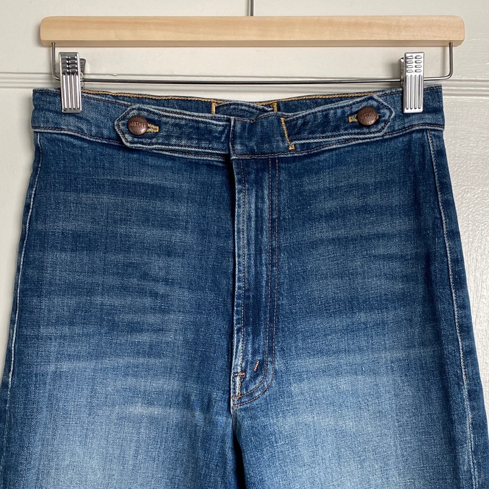 MOTHER The Loop De Loop Fray in Just One Sip size 28 - Picture 10 of 13